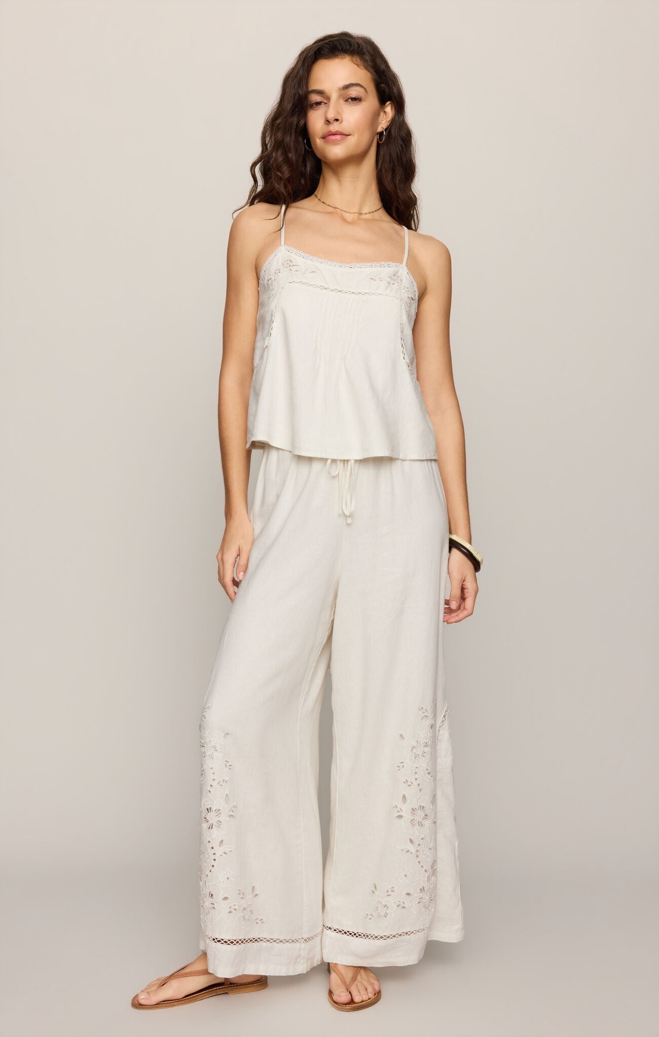 Sid Embroidered Woven Pant