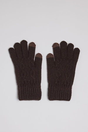 Frosty Touch Gloves Chocolate