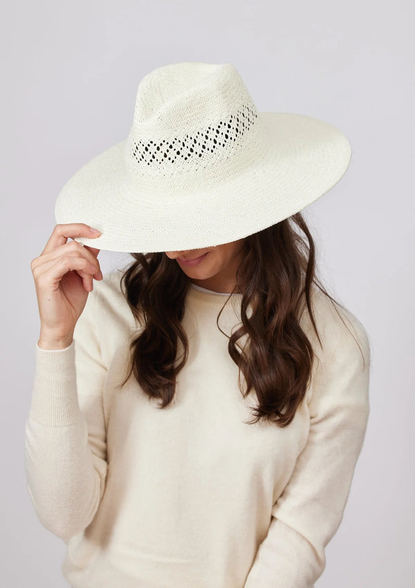 Luxe Packable Sunhat Bleach