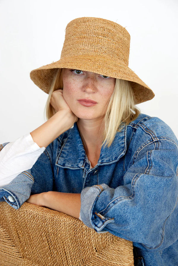 Chic Crochet Bucket Hat