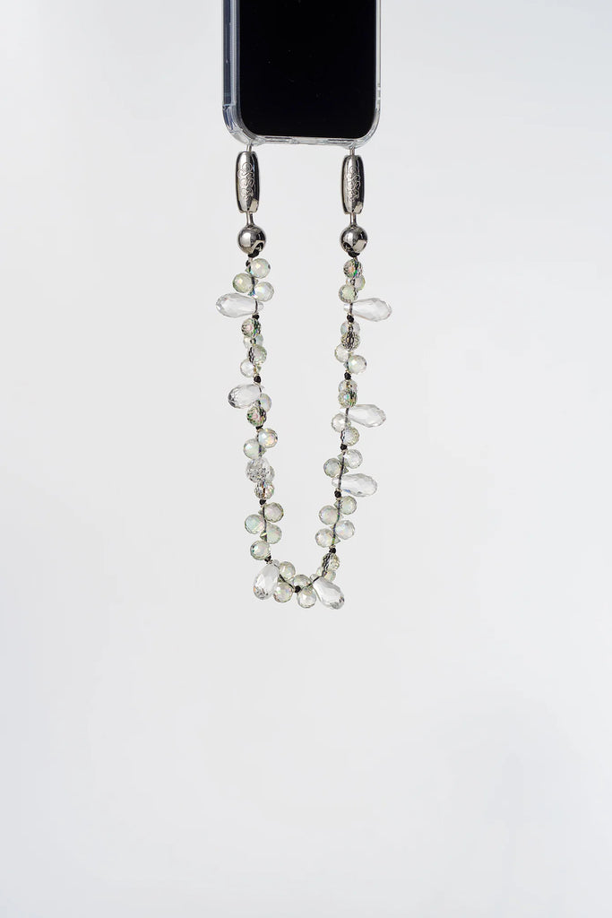 Faceted Crystal Wristlet