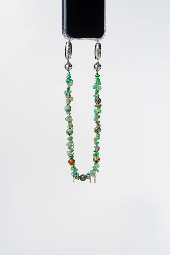 Turquoise + Fringe Wristlet