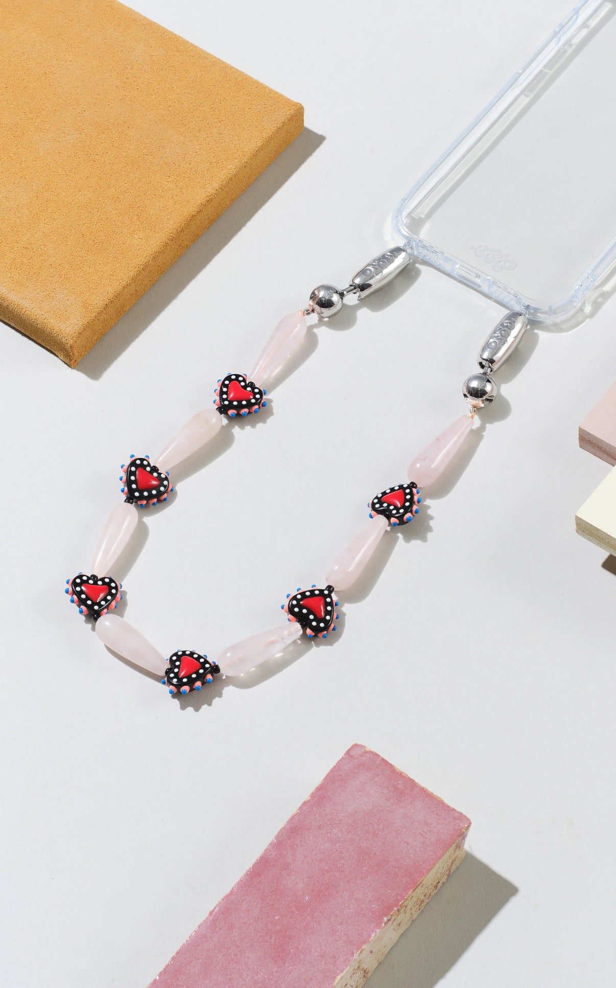 Western Heart Wristlet Rose