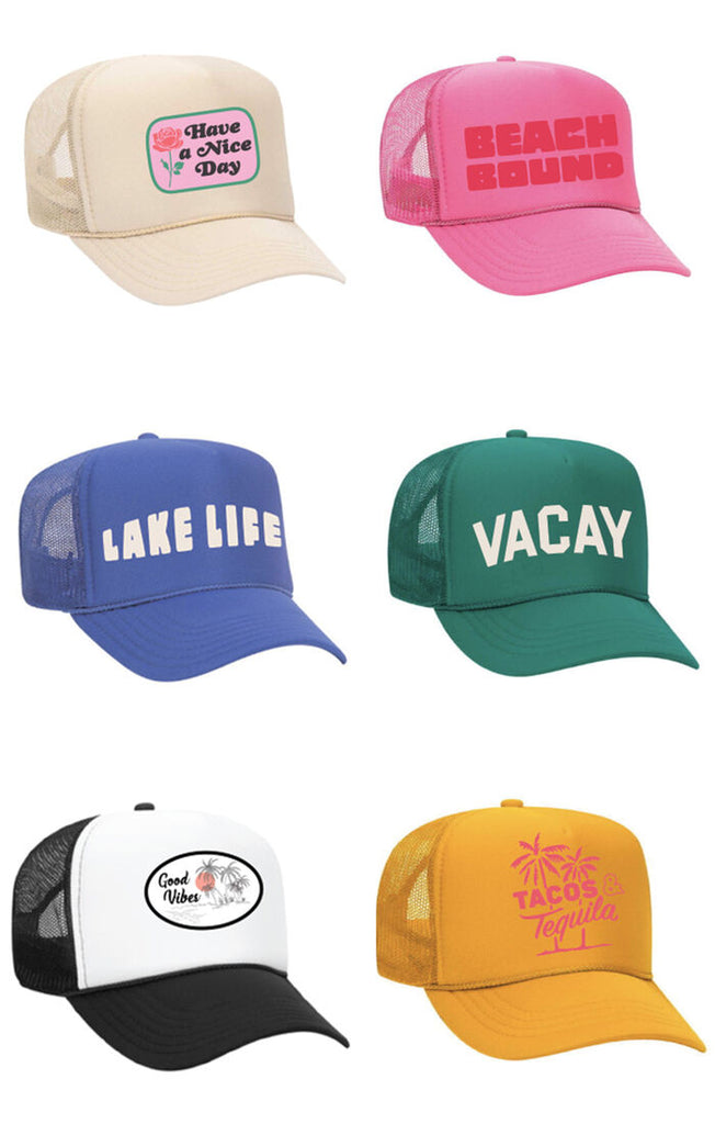 Vacay Trucker Hat