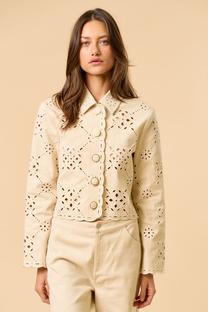 Motif Long Sleeve Top