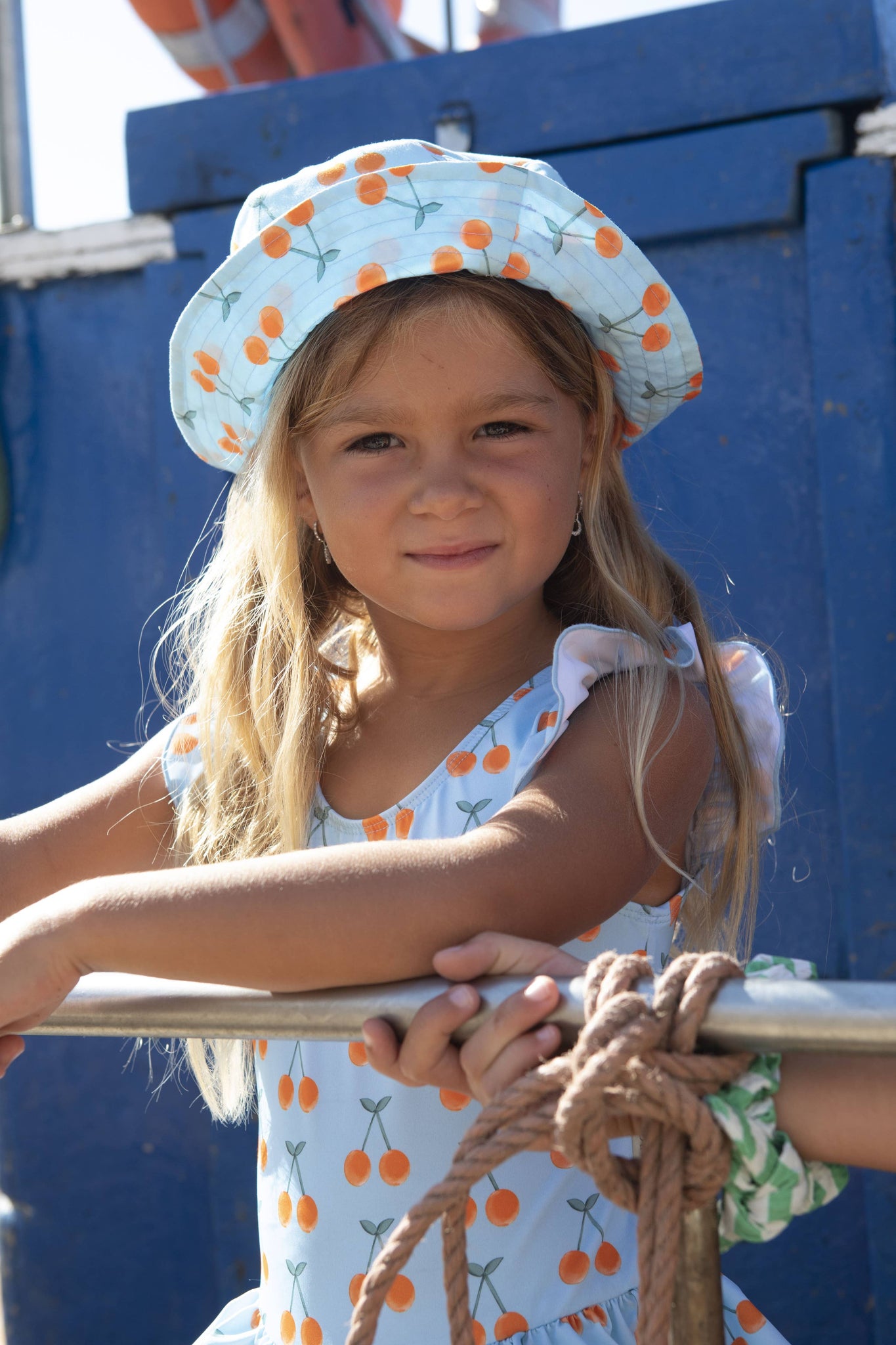 Cherry pop swimsuit: 4Y