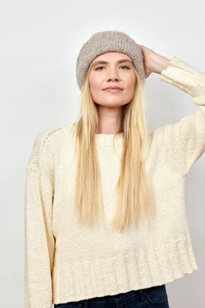 Eco Beanie Taupe