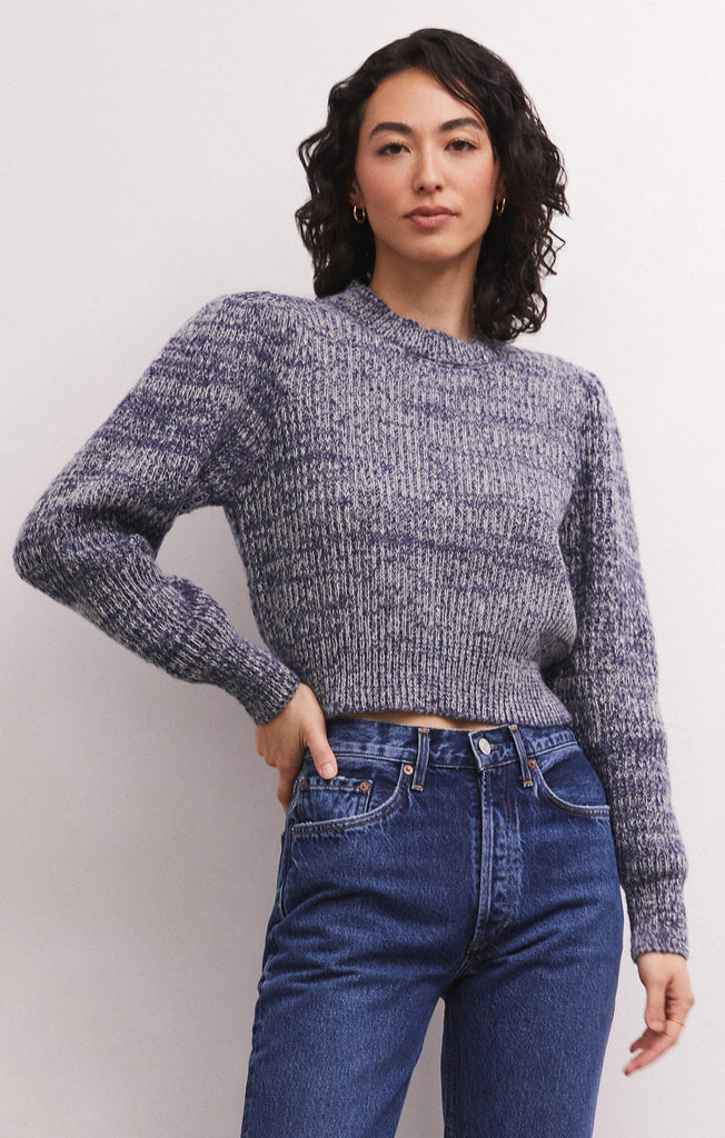 Polly Denim Look Sweater