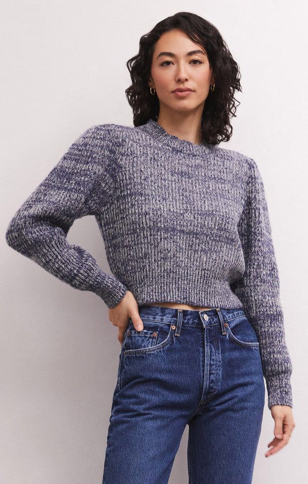 Polly Denim Look Sweater