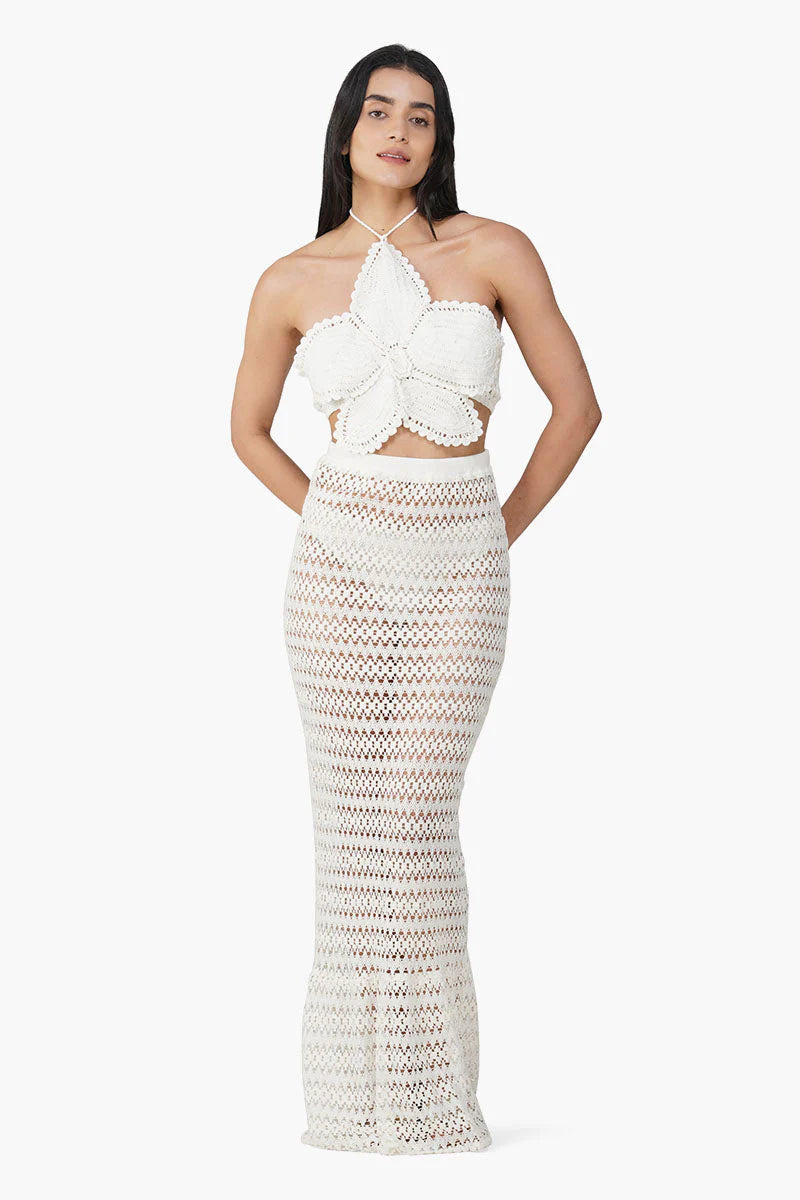 White Lily Crochet Set