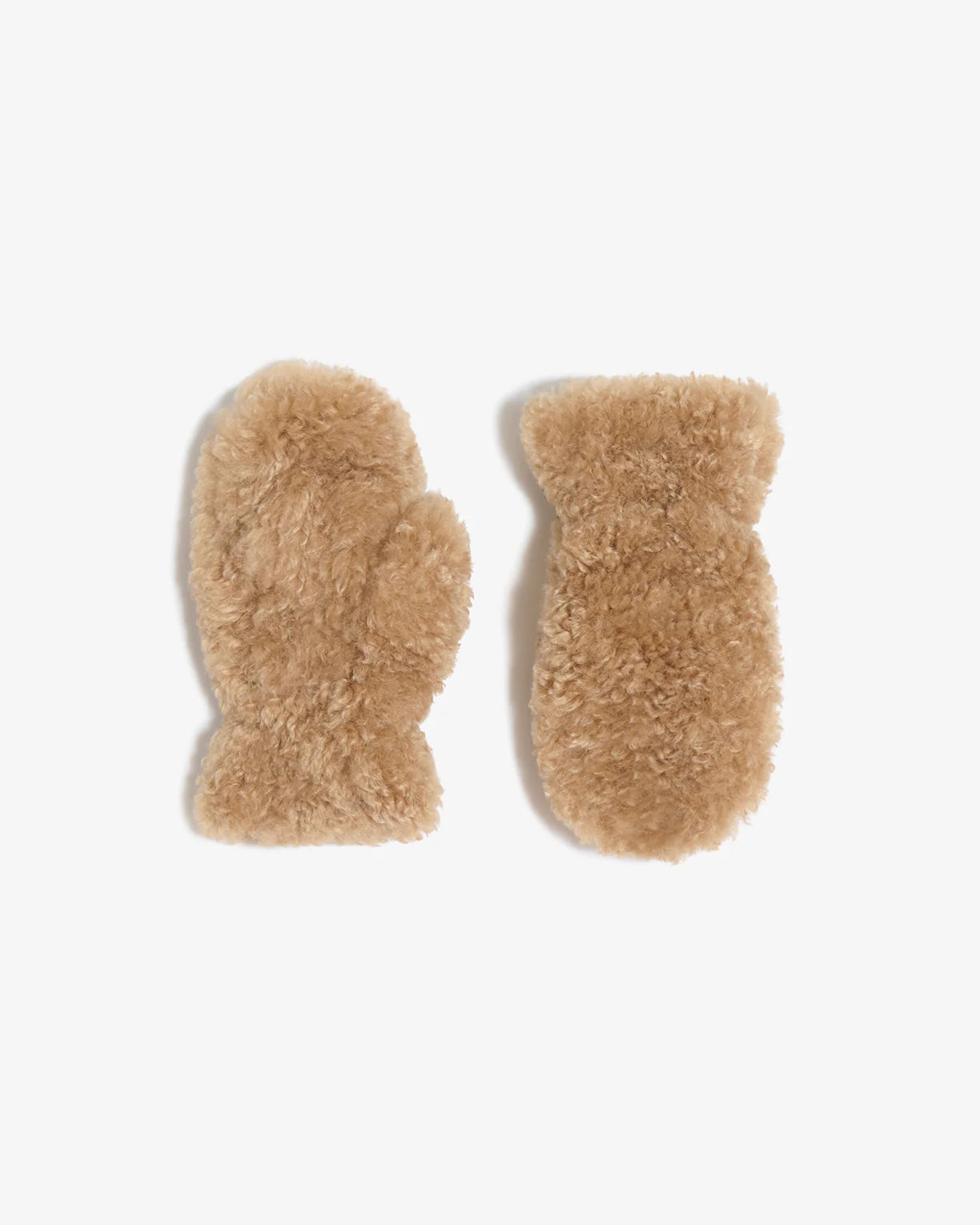 Coco Gloves Bouclette Camel