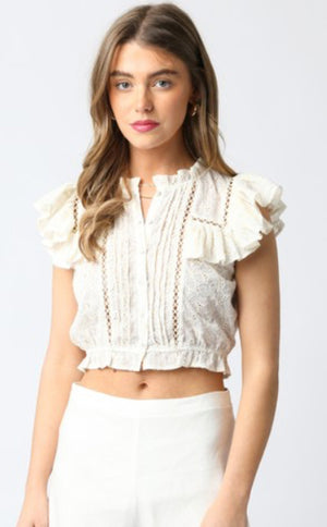 Charlie Ruffle Shirt