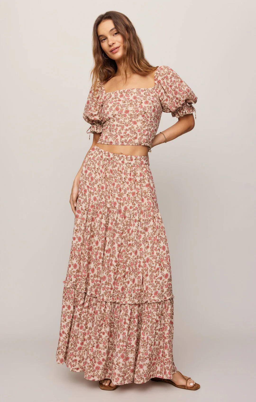 Moira Floral Top
