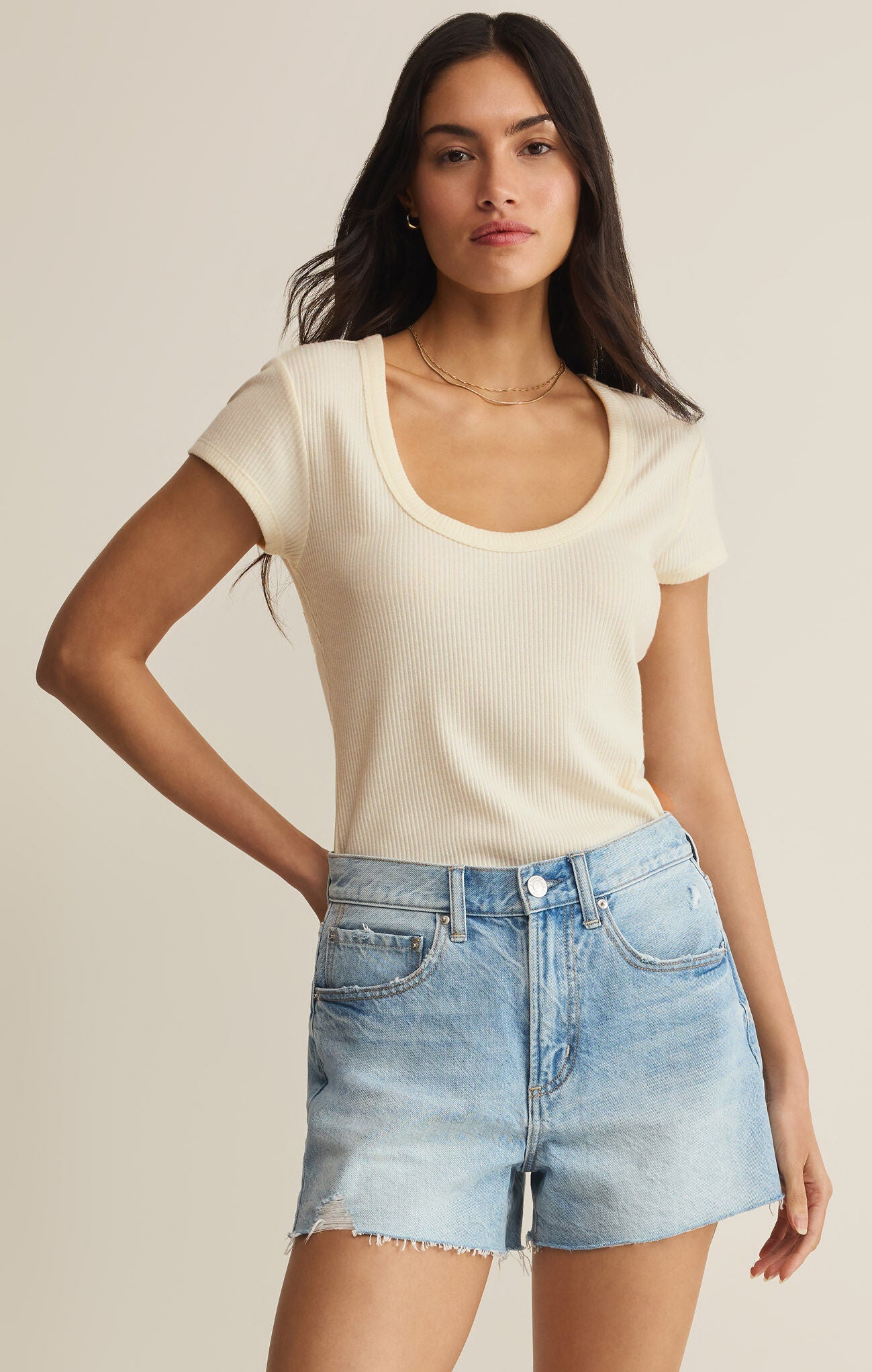 Leisurely Tee Oatmeal