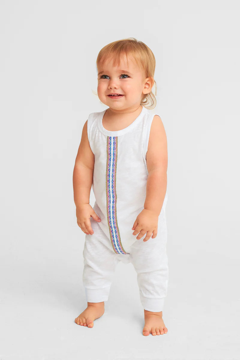 Sleeveless Bodysuit White