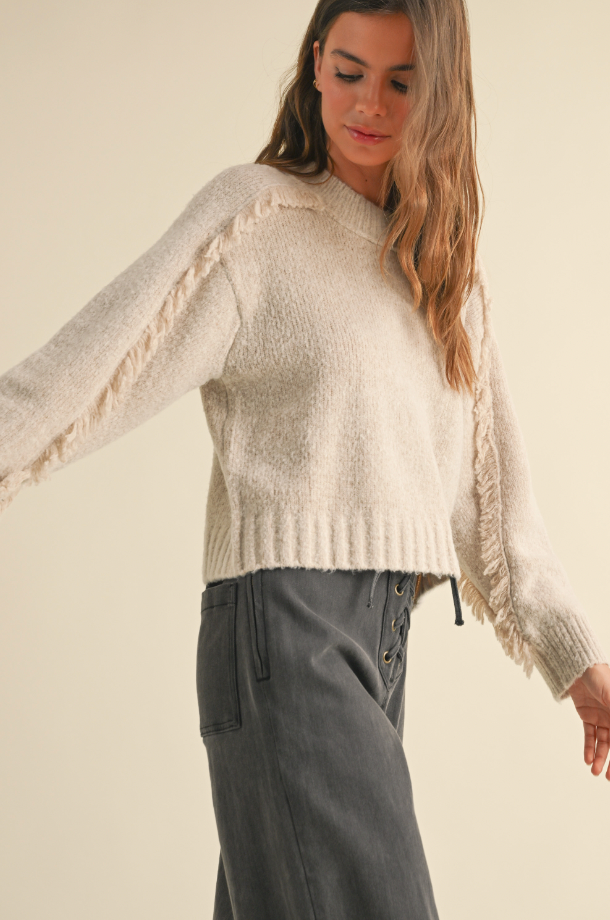 Fringe Detail Sweater