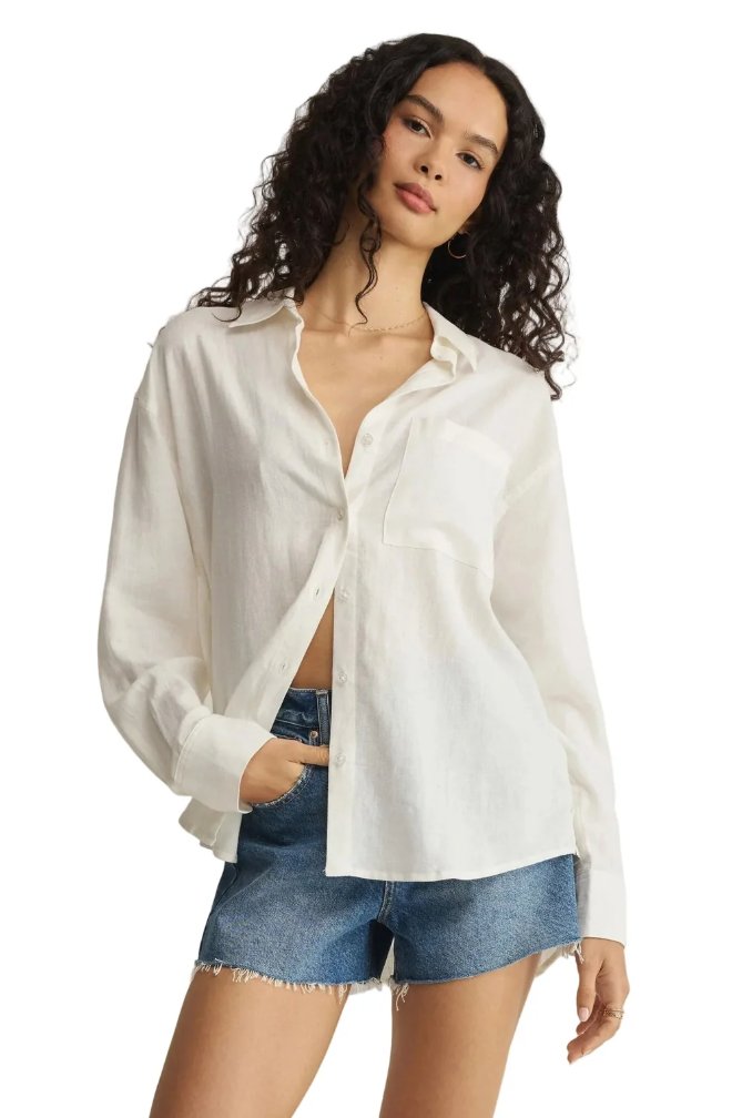The Perfect Button Up Top
