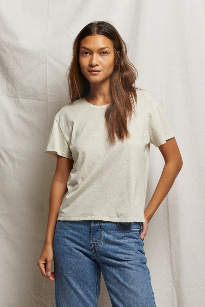 Harley Cotton Tee Oatmeal