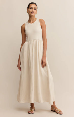 Charlotte Rib Midi Dress