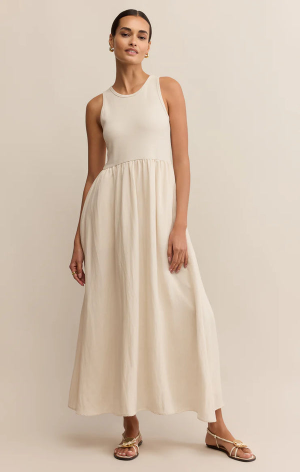 Charlotte Rib Midi Dress