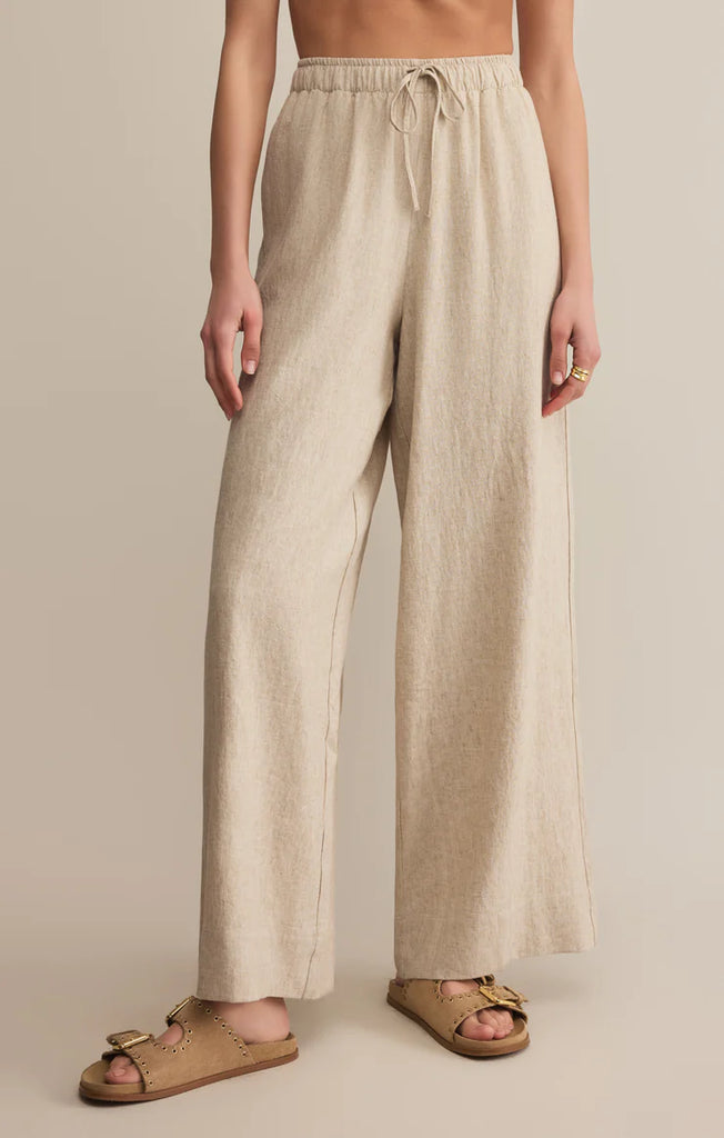 Henri Washed Linen Pant
