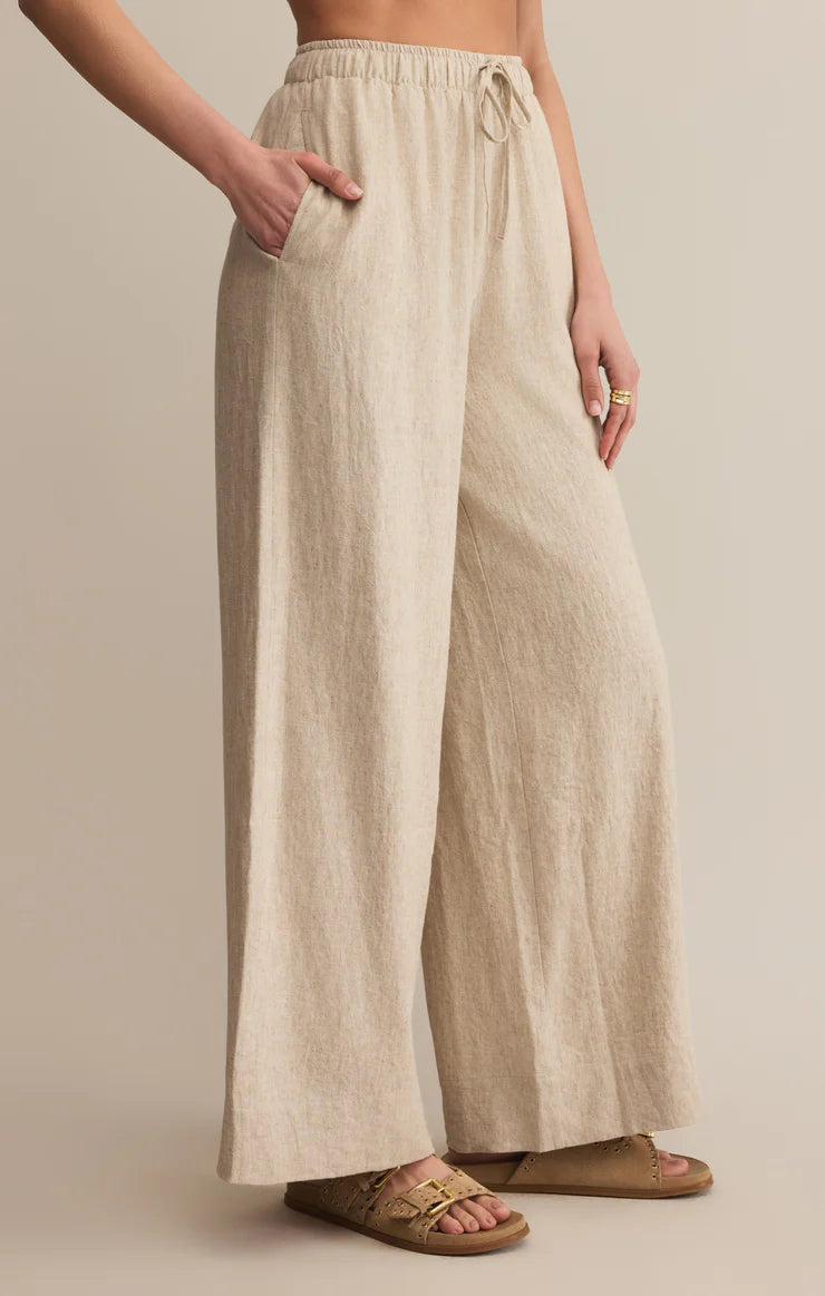 Henri Washed Linen Pant
