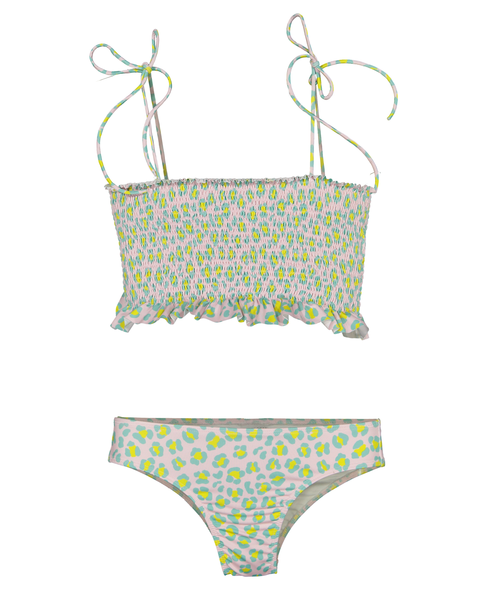 Candy animal dots smocked set