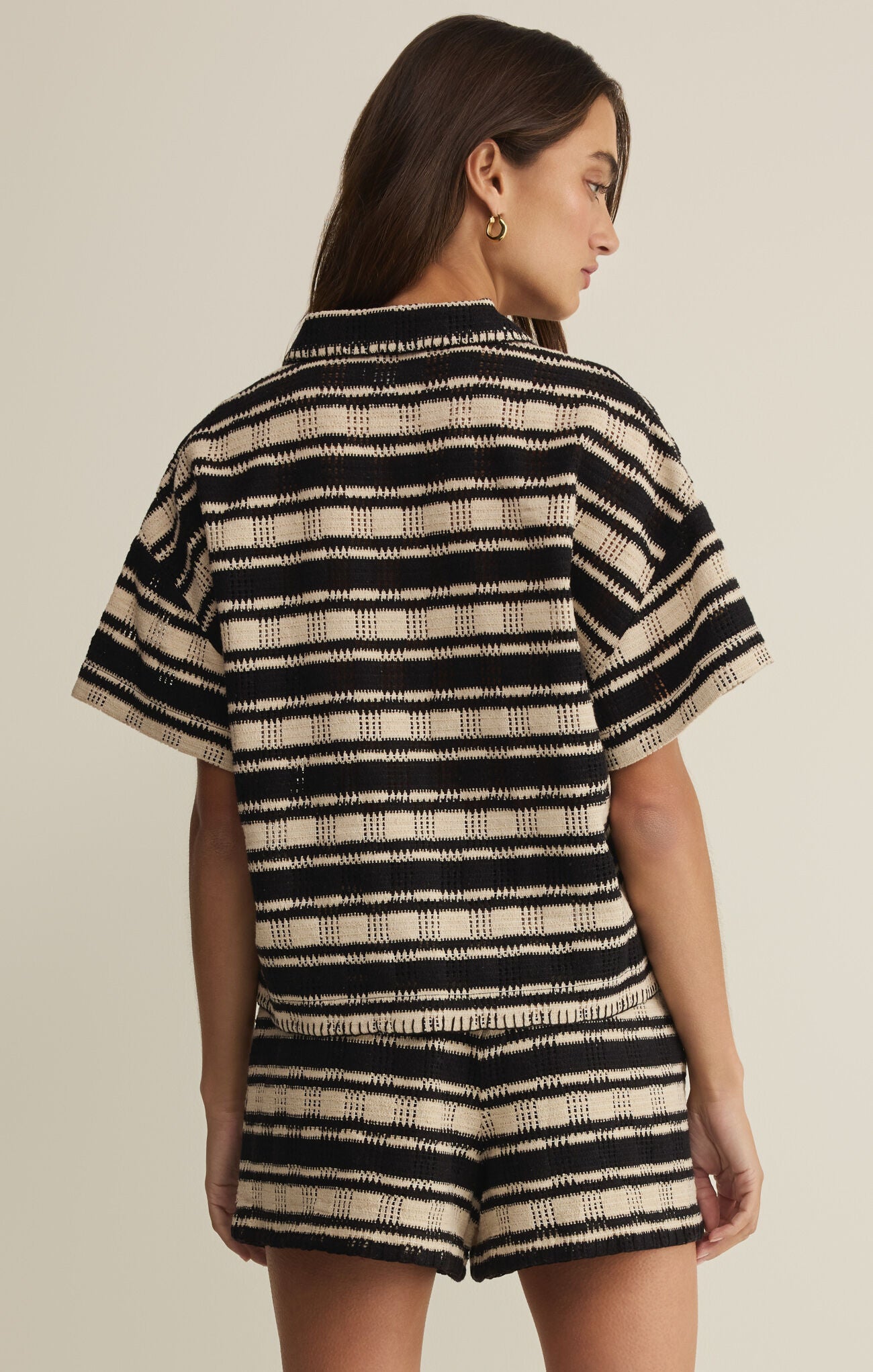 Monaco Button Up Natural