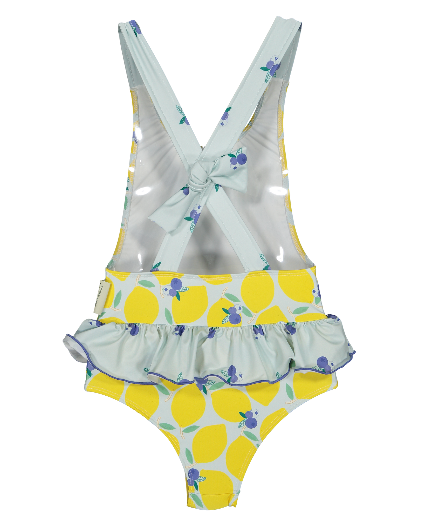 Lemonberry ruffle swimsuit