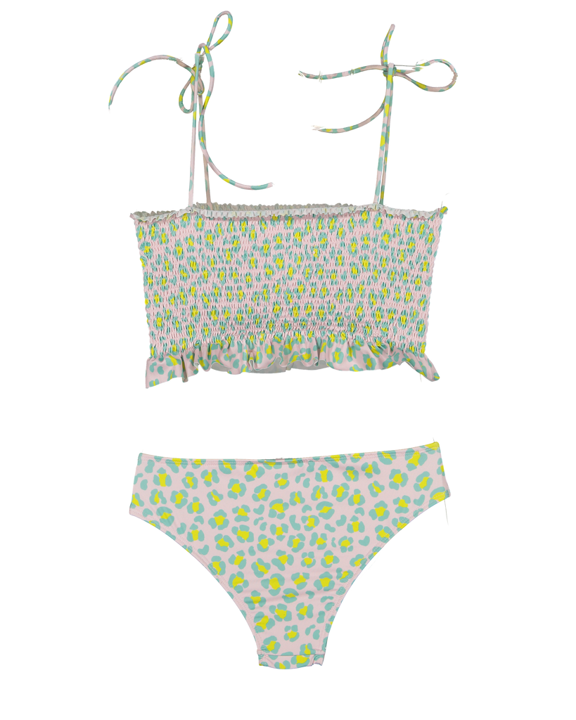 Candy animal dots smocked set