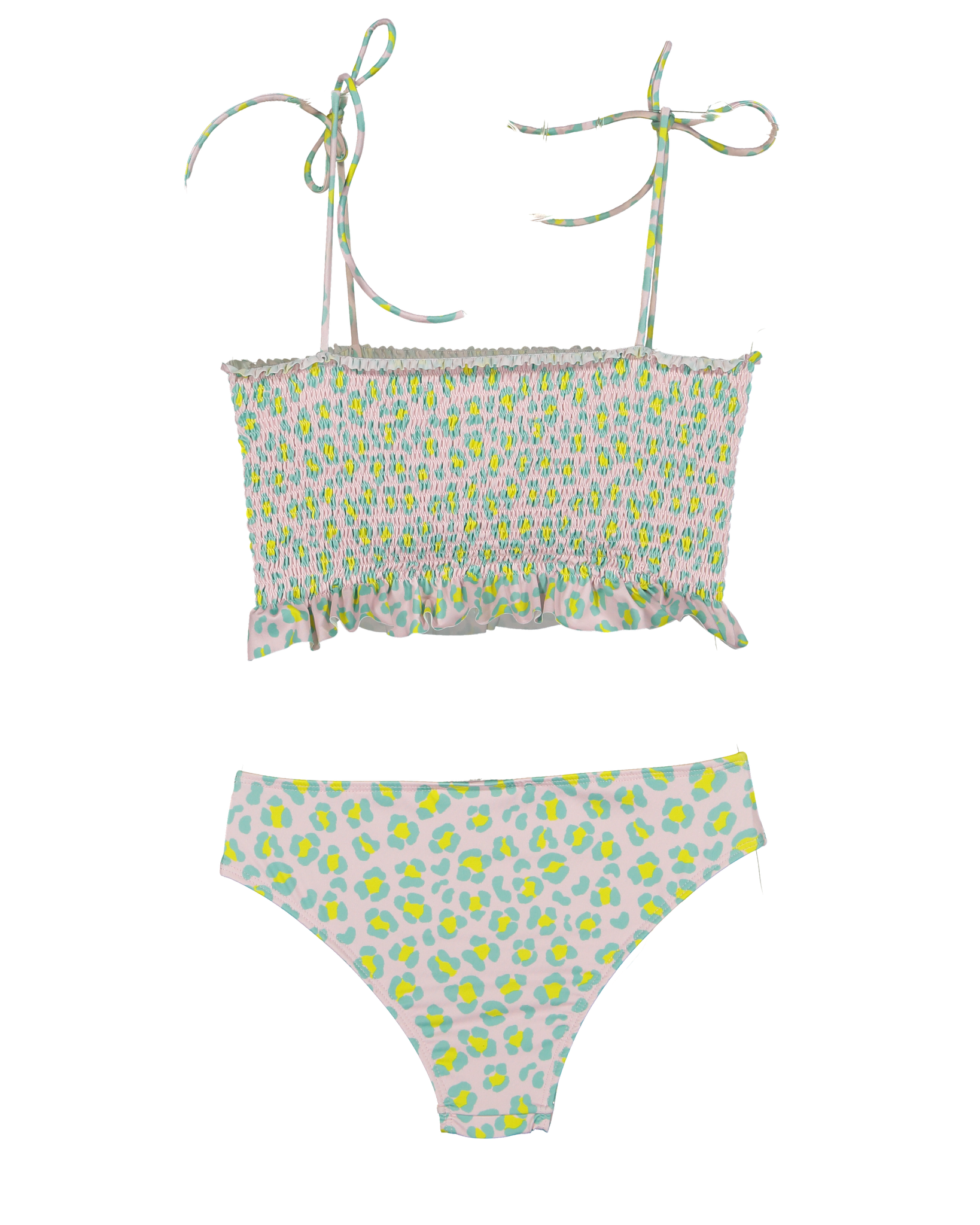 Candy animal dots smocked set