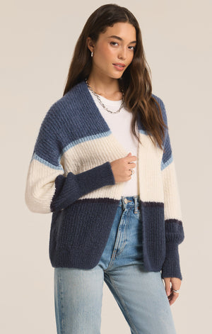 Jones Striped Cardigan