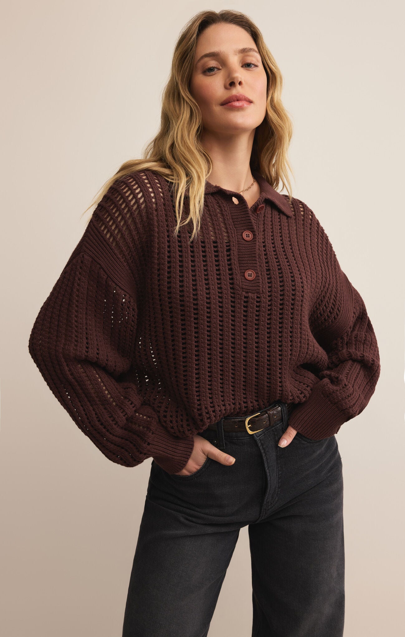 Looking Glass Polo Sweater