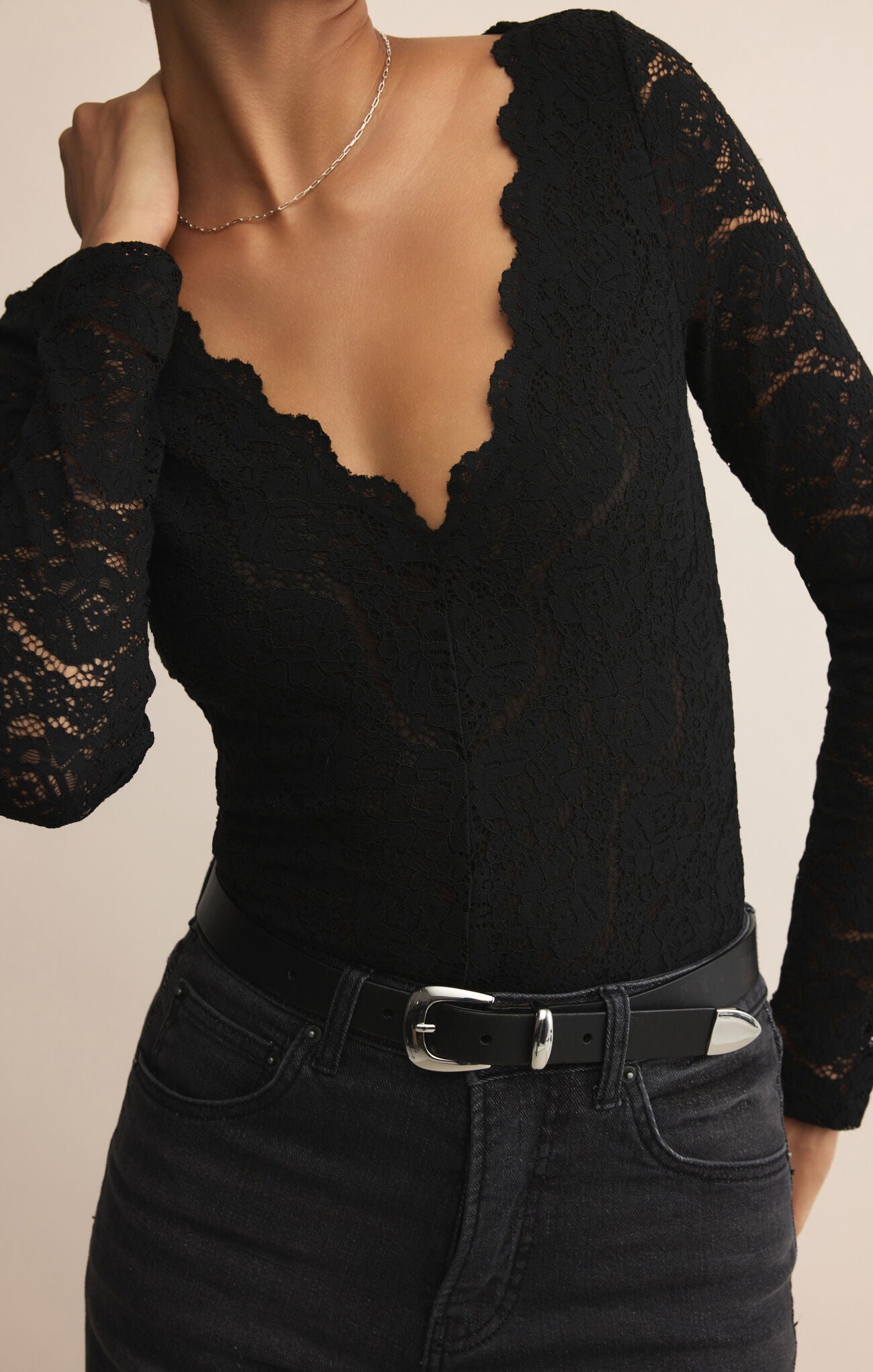 Nightfall Lace Bodysuit