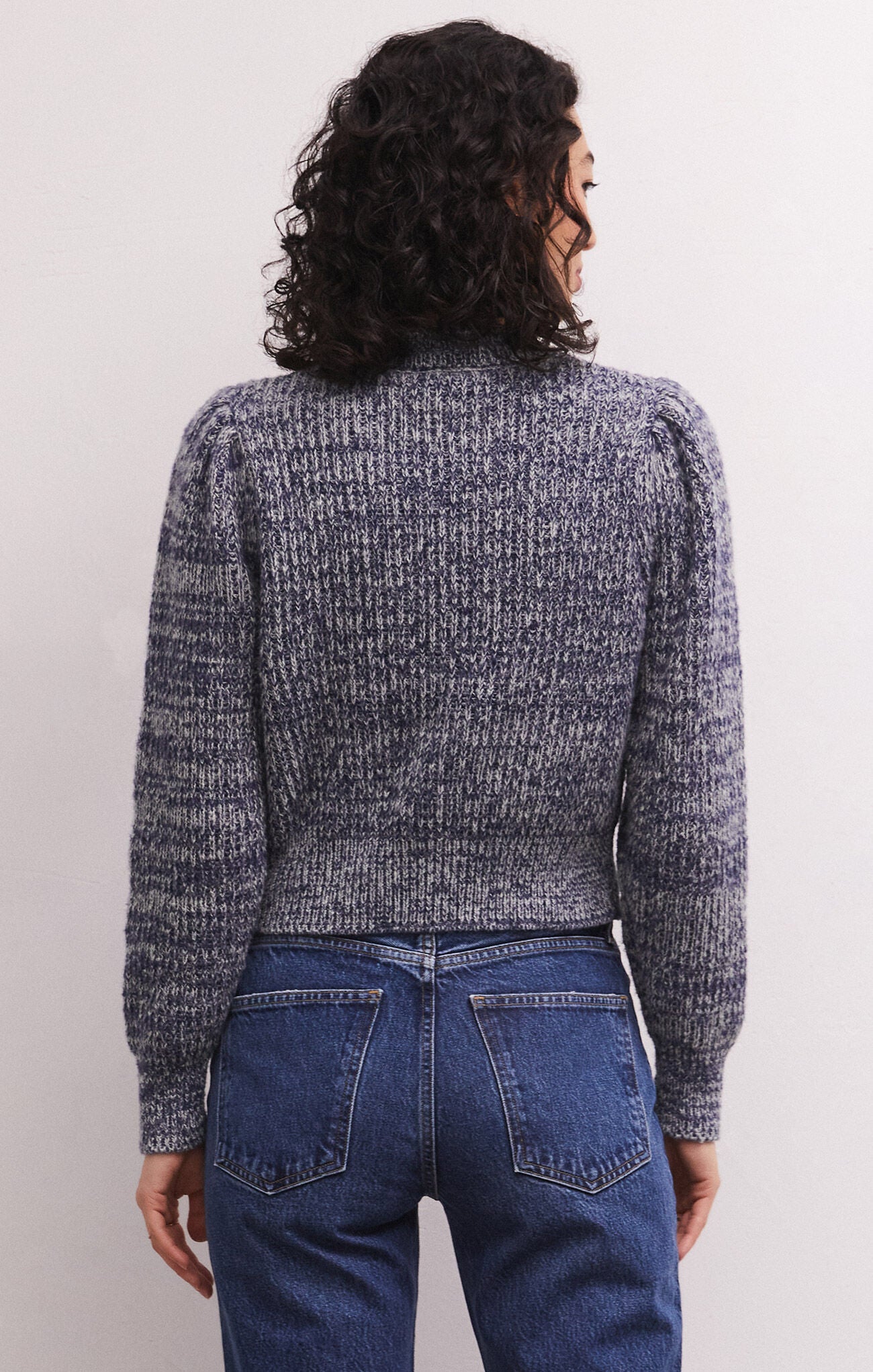 Polly Denim Look Sweater