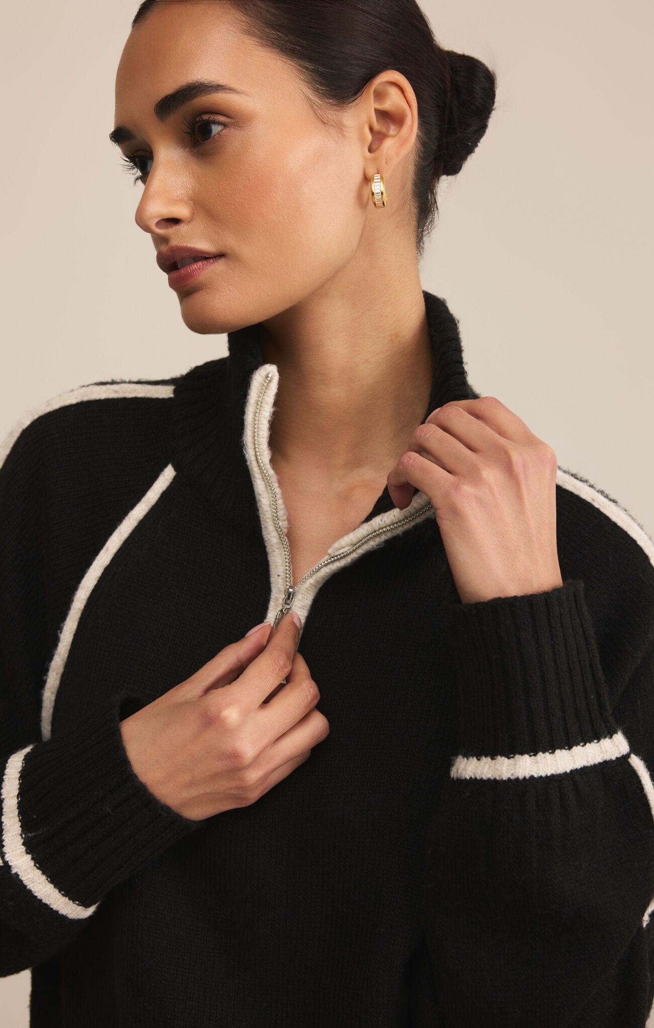 Alps Half Zip Sweater