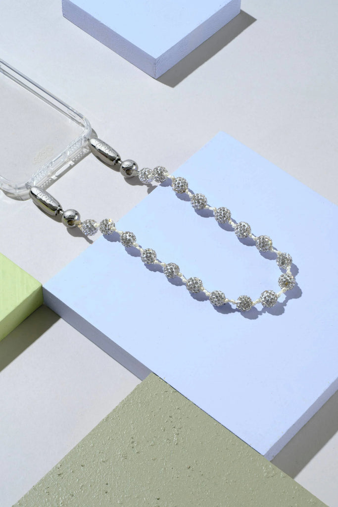 Pave Disco Ball Wristlet