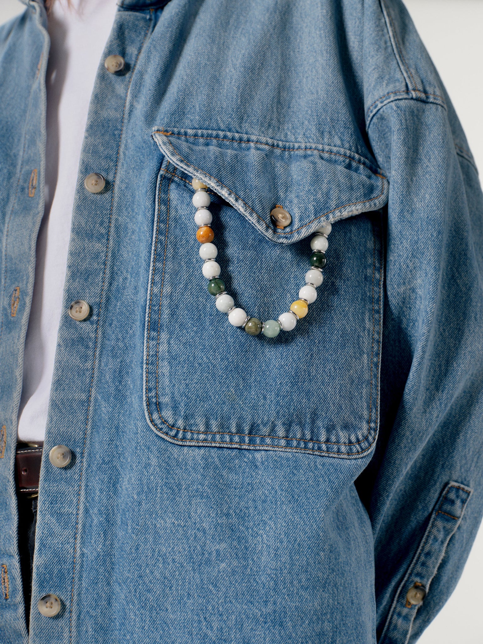 Genuine 12mm Gemstone Wristlet