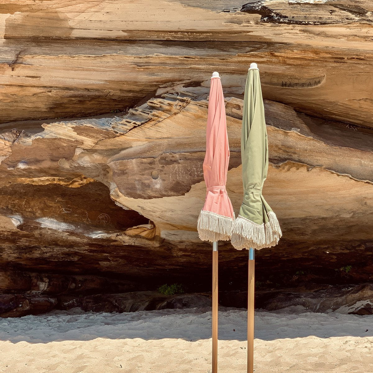 Sunnylife Luxe Umbrella Olive