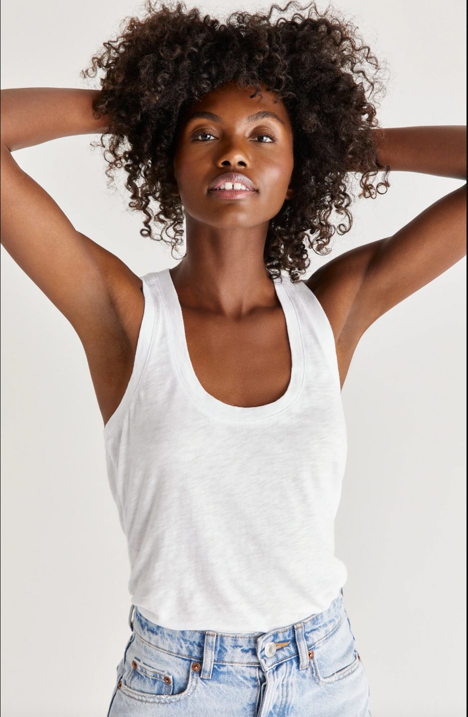 Relaxed Slub Cotton Tank